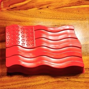 American Flag Jell-O Mold